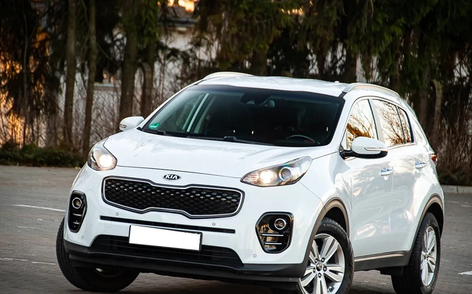 Kia Sportage cena 65900 przebieg: 123000, rok produkcji 2016 z Resko małe 742